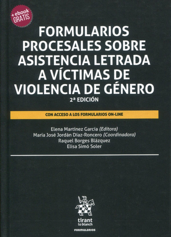 Formularios procesales sobre asistencia letrada a víctimas de violencia de género -0