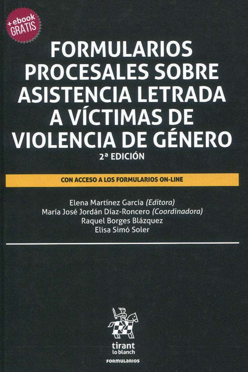 Formularios procesales sobre asistencia letrada a víctimas de violencia de género -0
