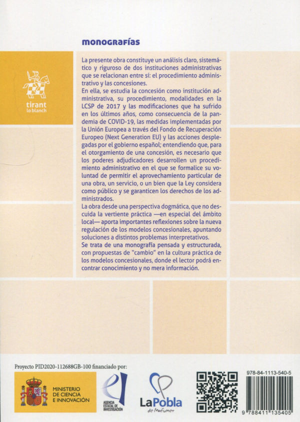 La concesión y el procedimiento administrativo: Dos instituciones administrativas en simbiosis -74664