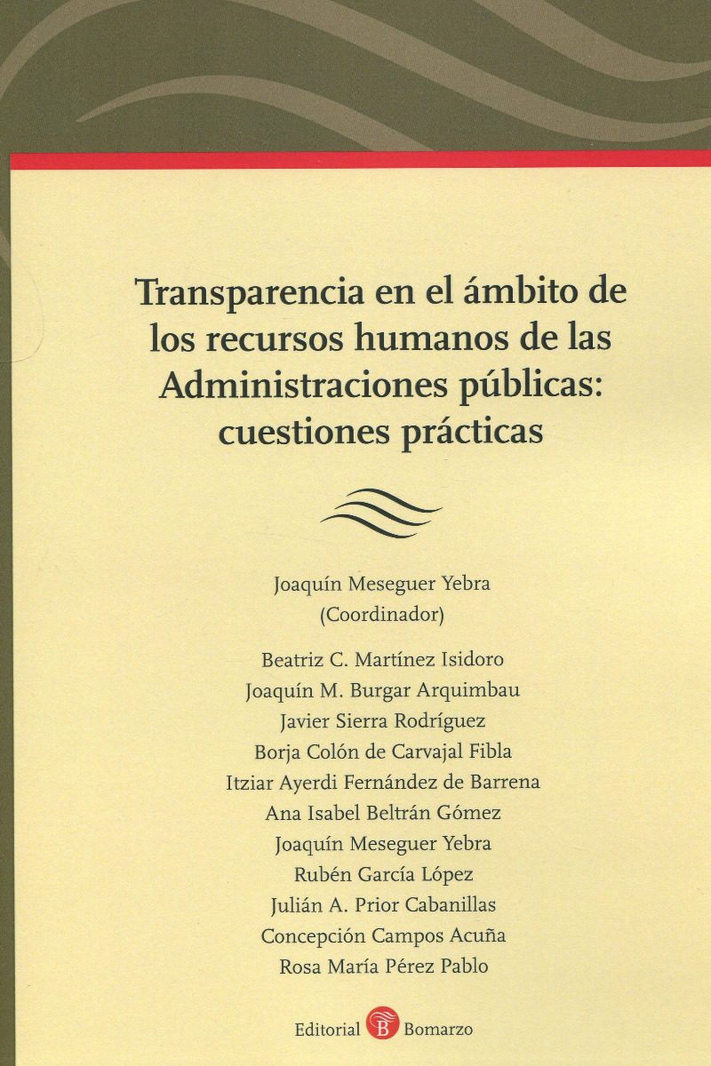 Transparencia en el ámbito de los recursos humanos de las administraciones públicas: cuestiones prácticas-0