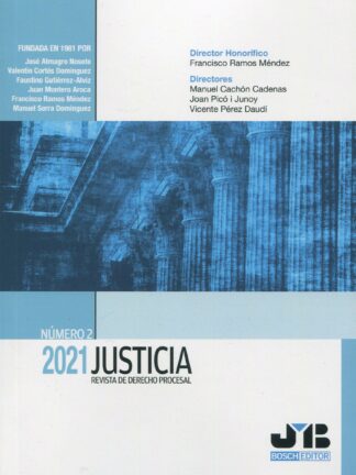 Justicia 2021. Nº 2 Revista de derecho procesal