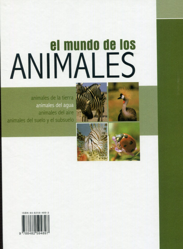 Animales del agua. El mundo de los animales -75658