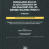 Formularios básicos de los ciudadanos en sus relaciones con las administraciones -0