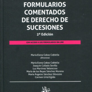 Formularios comentados de derecho de sucesiones