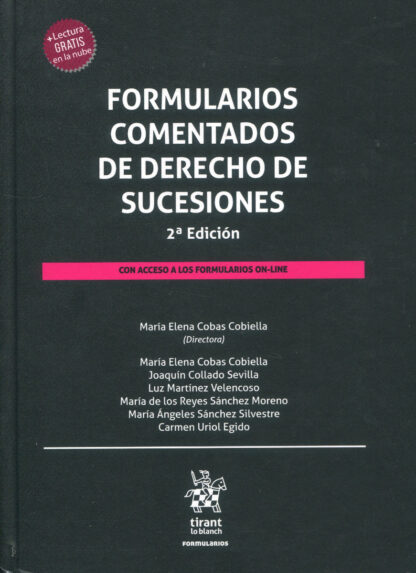 Formularios comentados de derecho de sucesiones