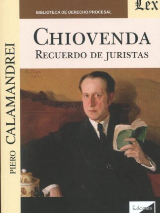 Chiovenda. Recuerdo de juristas