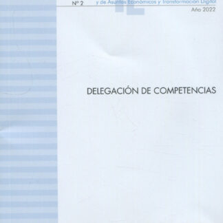 Delegación de competencias 2022
