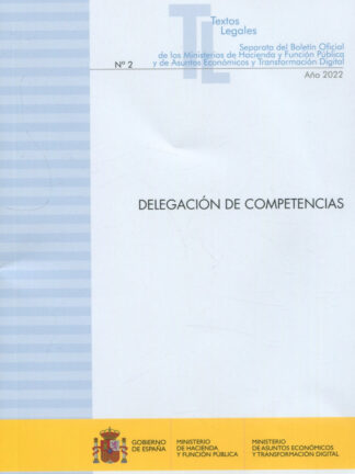 Delegación de competencias 2022