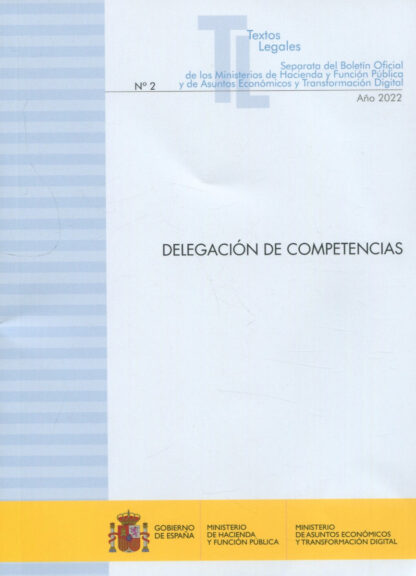 Delegación de competencias 2022