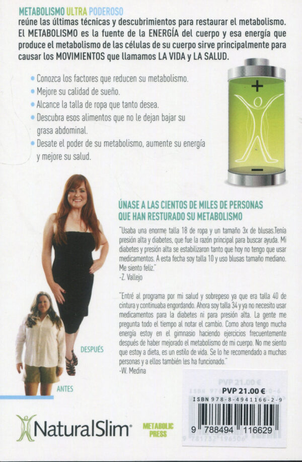 Metabolismo ultra poderoso -75437