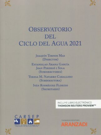 Observatorio del ciclo del agua 2021