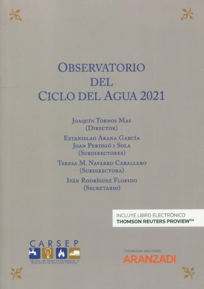 Observatorio del ciclo del agua 2021