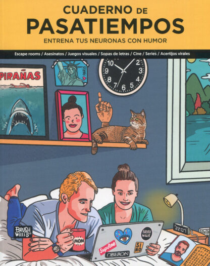 Cuaderno de pasatiempos. Entrena tus neuronas con humor