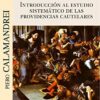 Introducción al estudio sistemático de las providencias cautelares -0