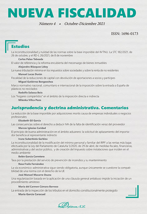 Revista Nueva Fiscalidad 2022 -0