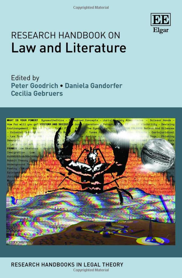 Research Handbook on Law and Literature -0