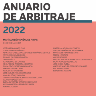 Anuario de arbitraje 2022