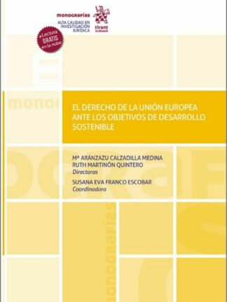 Derecho de la Unión Europea ante los objetivos de desarrollo sostenible
