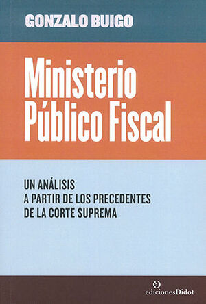 Ministerio Público Fiscal 9789873620966