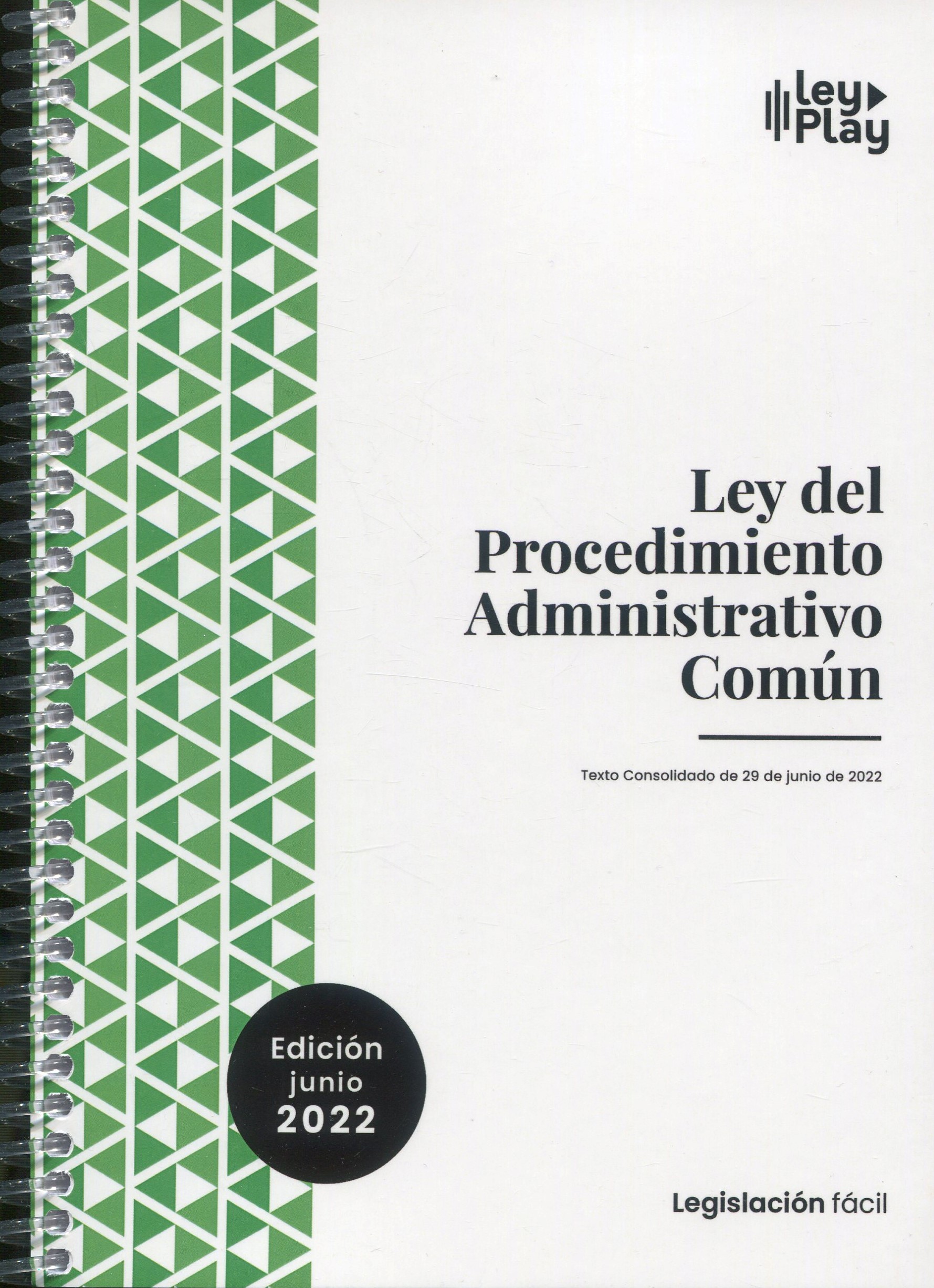 Ley Procedimiento Administrativo Común 9788419395023