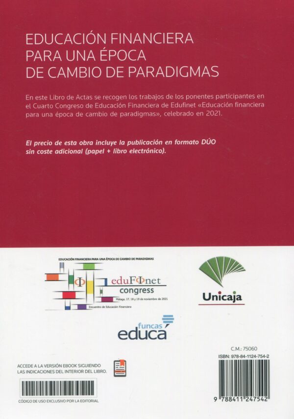 Educación financiera9788411247542