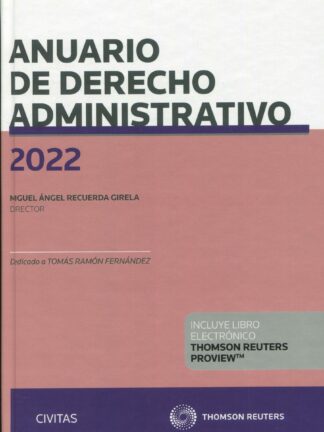 Anuario de derecho administrativo 2022