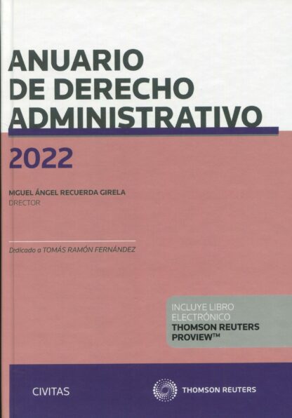 Anuario de derecho administrativo 2022