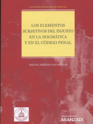 Elementos subjetivos del injusto en la dogmática y en el código penal