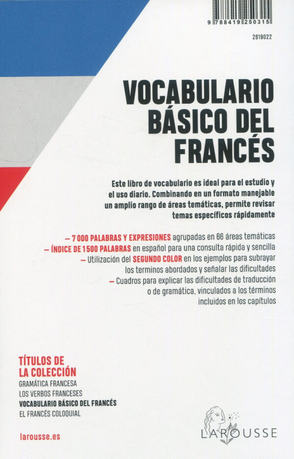 Vocabulario básico del francés -76345