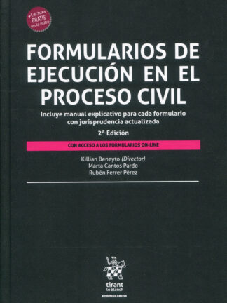 Formularios de ejecución en el proceso civil