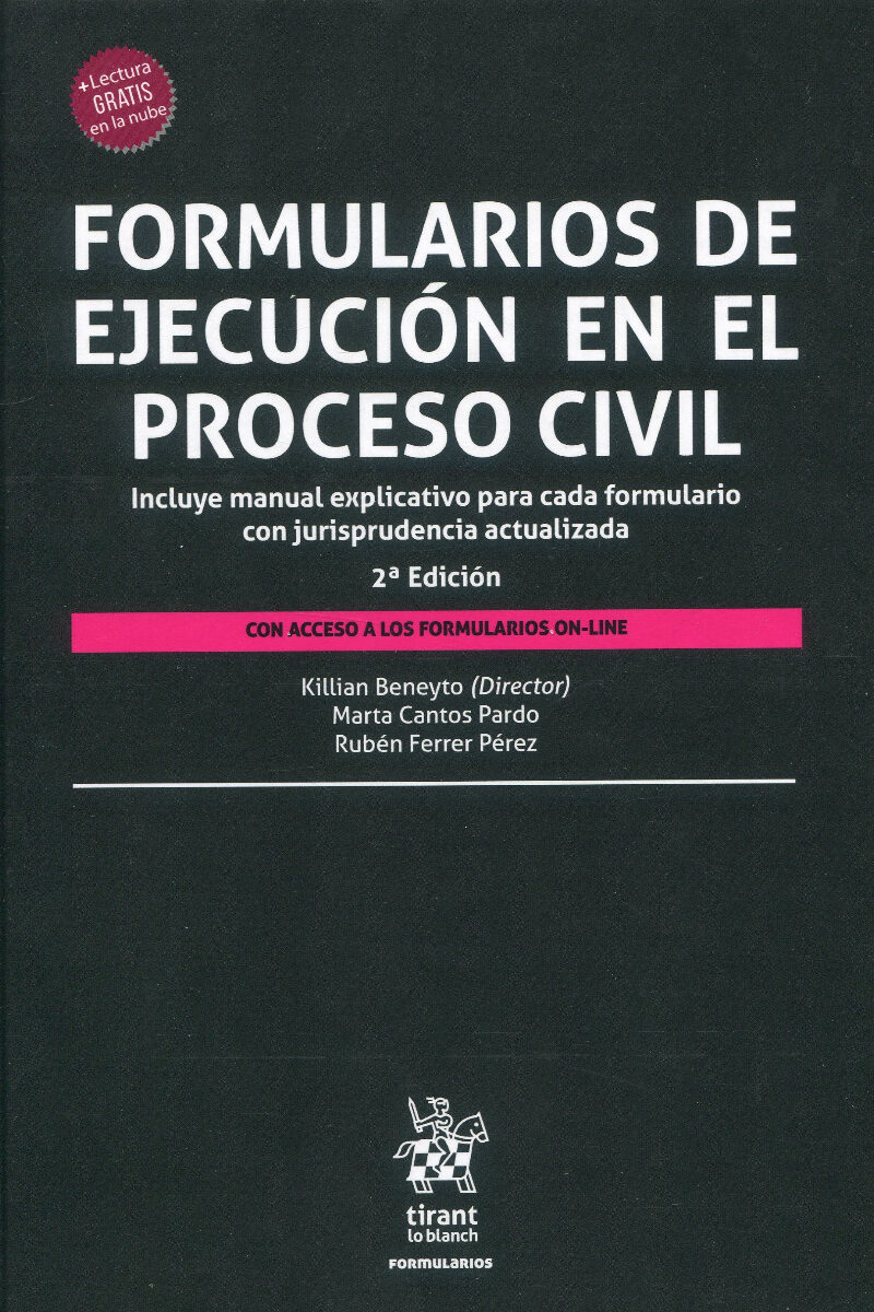 Formularios de ejecución en el proceso civil -0