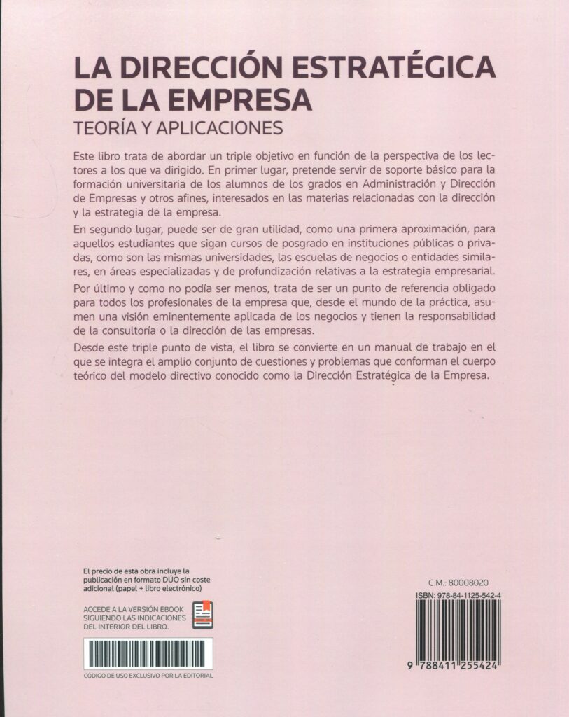 Dirección Estratégica De Empresa