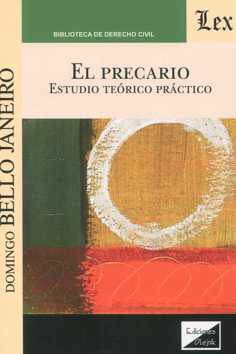 El precario. Estudio teórico práctico-0