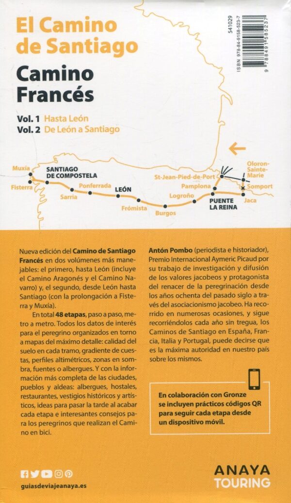 El Camino de Santiago. Camino Francés (2 volúmenes) -77139