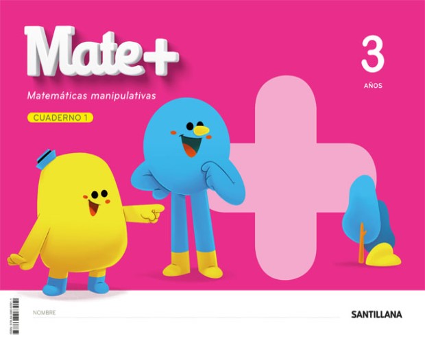 Mate + Matemátiucas manipulativas 3 Años -0