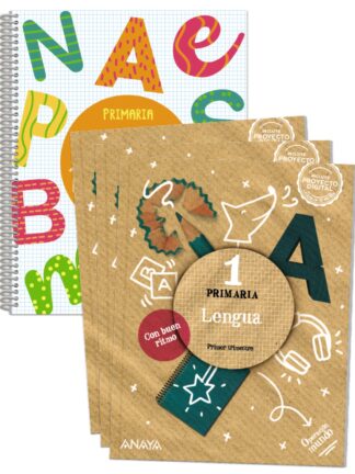 Lengua 1. Con buen ritmo. Cuadrícula. (Incluye Punto de lectura 1.)