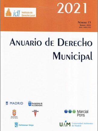 Anuario de Derecho Municipal 2021 Nº 15
