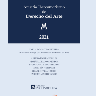 Anuario iberoamericano de derecho del arte 2021