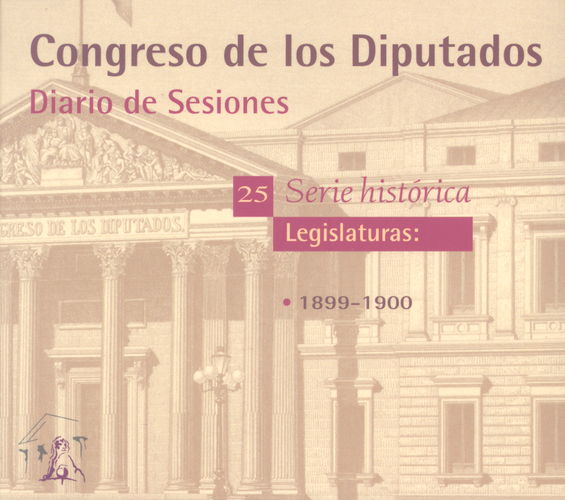 Diario de Sesiones Legislaturas 1899