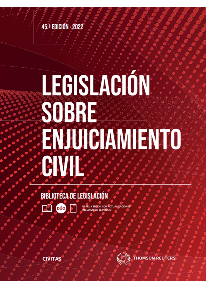 Legislación Enjuiciamiento Civil 2022  