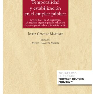 Temporalidad y estabilización en el empleo público