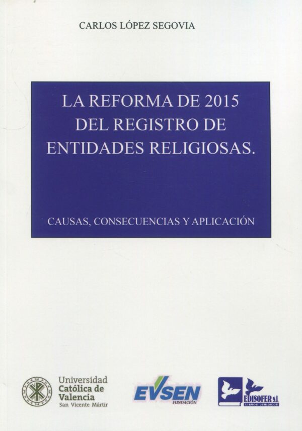 Reforma registro entidades religiosas9788418493331