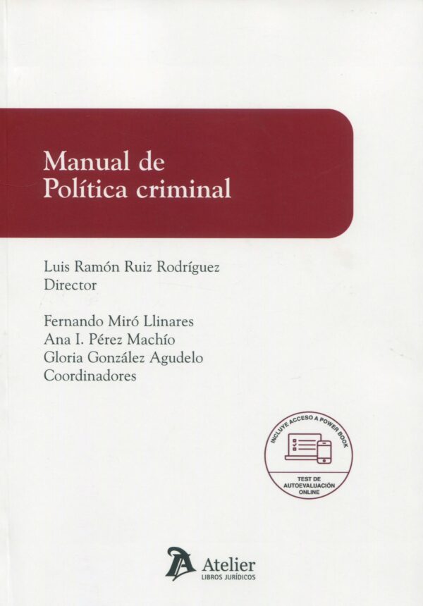 Manual de política criminal9788418780417