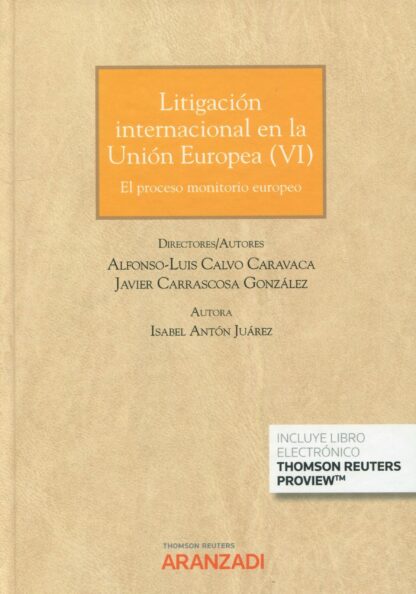 Litigación Internacional en la Unión Europea VI  