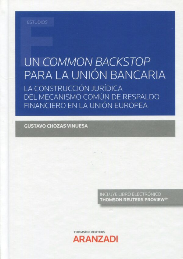 Common backstop Unión Bancaria9788411250245