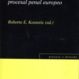 Manual de derecho procesal penal europeo