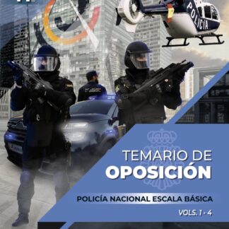 Pack Temario Oposición Escala Básica Policía Nacional