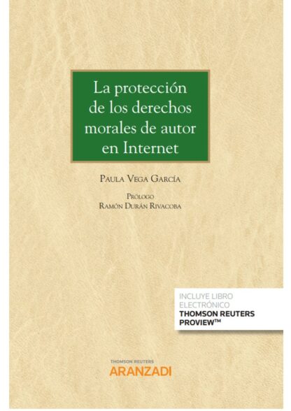 Protección de los derechos morales de autor en internet