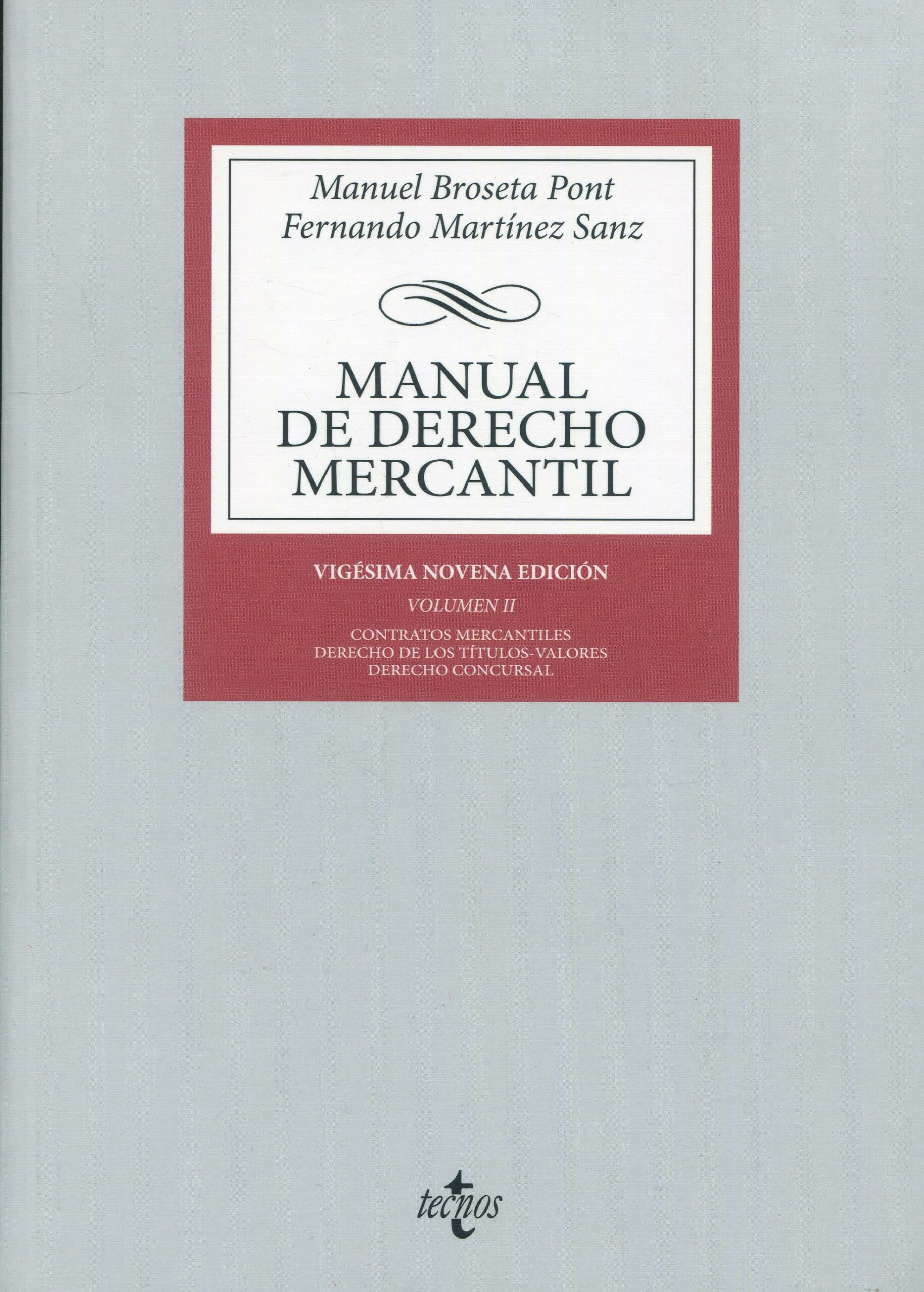 Manual Derecho Mercantil 9788430985395