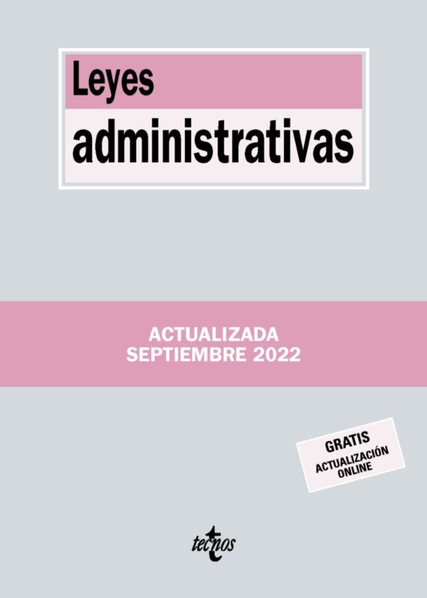 Leyes administrativas 2022 Tecnos -0